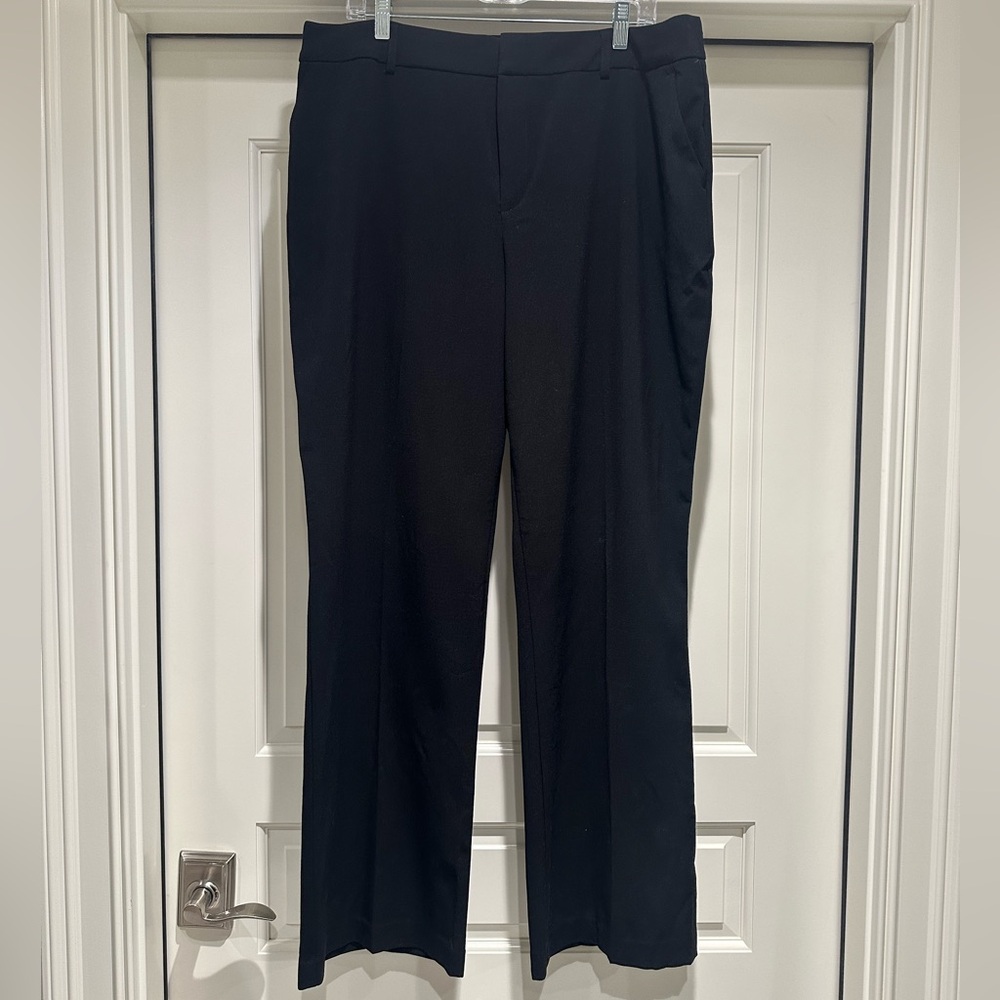 Nine West Barely Bootcut Black Trousers Sz 18
